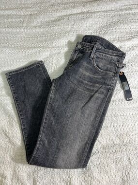 Citizens Of Humanity low rise skinny Washed Black jeans size 30